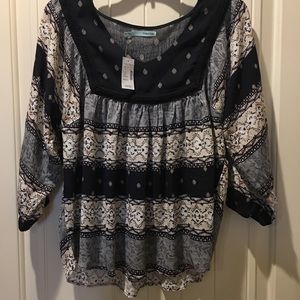 Maurice multi color top